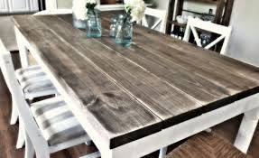 Really Like The White Diy Dining Room Diy Dining Room Table Diy Dining