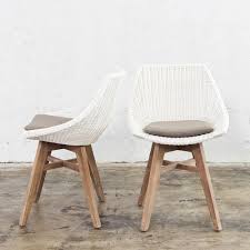 Pre Order Lecco Hampton Inspired Rattan Woven Dining Chair White Wicker Woven Dining Chairs Dining Chairs Rattan Dining Chairs