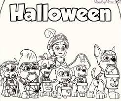 This coloring book is designed for kids who love paw patrol, more than 40 amazing drawing of paw patrol (high quality pictures, . Paw Patrol Ryder Pups In Halloween Costumes Colouring In Page Free Download Mixedupmissus