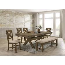 Cornelia 6 Piece Extendable Dining Set In 2020 Dining Room Sets Solid Wood Table Tops Wooden Dining Tables