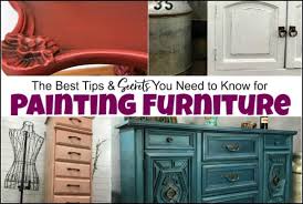 Apply paint on old and new wooden furniture, cast stone, concrete, and even metal surfaces†. How To Touch Up Paint On Painted Furniture The Easy Way