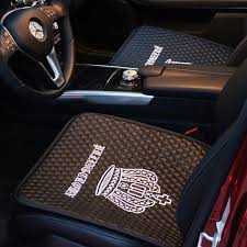 New Embroidery Crown Car Seat Cushion Leather Car Seat Cover Set Universal Size Black Pink Auto Seat Prot Car Seat Cover Sets Leather Car Seat Covers Car Seats