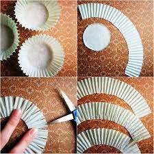 Oh Hello Friend You Are Loved Guest Blogger Sasha From The Guilded Bee Cupcake Paper Crafts Paper Flowers Diy Easy Cupcake Liner Crafts