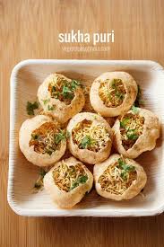 Sukha Puri Recipe One Of The Complimentary Snack You Get With Pani Puri Sev Puri Or Ragda Patties In Mum Indian Food Recipes Vegetarian Puri Recipes Recipes