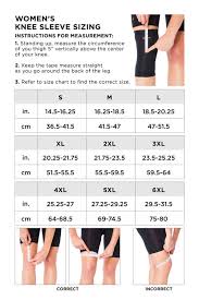 Womens Performance Compression Knee Sleeve
