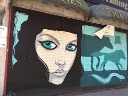 I came across the beautiful street art in East Belfast. Very cool indeed.