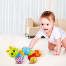 Kids Press Toy Cute Small Caterpillar Push Rattle Educational Crawl Toy Activity Toy For Kids Toddler Infant Children Hot Sale Diecasts Toy Vehicles Aliexpress