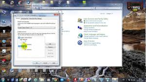 شرح كيفية حذف اللغة واعادتها في وندوز 7 Youtube