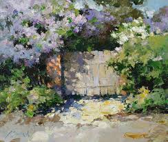 The Wicket Of A Neighbor By Alexi Zaitsev Art Painting Oil Russian Painting Farm Art