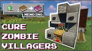 Minecraft zombie villagers the first type of minecraft villager is zombie villagers. Minecraft How To Cure Zombie Villagers Fast Make Cure Youtube