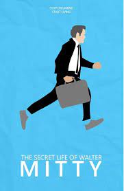 The Secret Life Of Walter Mitty 2013 Movie Posters Minimalist Movie Poster Classic Movie Posters