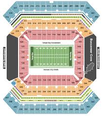 Welcome to the official tampa bay buccaneers facebook fans group page! Raymond James Stadium Seating Chart Maps Tampa