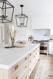 beautiful white kitchen design with