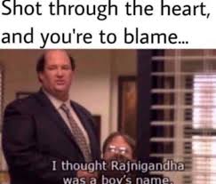 Shot Through The Heart And You Re To Blame Meme Pin By Georgia On The Office In 2020 Office Jokes Office Memes The Office Show