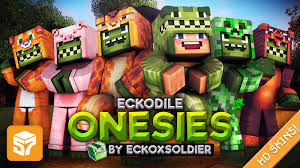 View, comment, download and edit baby boy minecraft skins. Eckodile Onesies On The Minecraft Marketplace 57digital