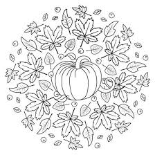 Kurbis Und Herbstblumen Halloween Mandala Zum Drucken In Pdf Und Jpg G Mandalas De Dia De M Mandala Herbst Mandala Zum Ausdrucken Mandalas Zum Ausmalen