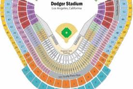 Efficient Seating Chart New Rangers Stadium Dodger Stadium