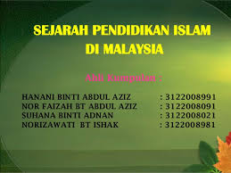 Pendidikan pengajian agama islam 2. Pendidikan Islam Di Malaysia