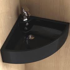 Lavabo D Angle Noir 48 Cm Ceramique Pure Lave Main Angle Lavabo D Angle Lave Main Wc