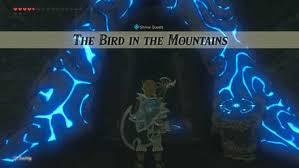 I know all the birds of the mountains, and the wild beasts of the field are mine. The Bird In The Mountains Walkthrough Zelda Breath Of The Wild Botw Game8