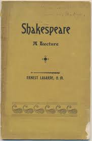 Shakespeare: A Lecture
