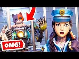 Kit Is Jules Prisoner Fortnite Cops Robbers Youtube In 2020 Cops And Robbers Robber Fortnite