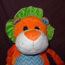 Lion Plush Stuffed Animal Orange Green Blue 39 Inches Hugfun Elastic Legs Hugfun Http Stores Ebay Com Ktefashionandco Plush Stuffed Animals Plush Blue Green