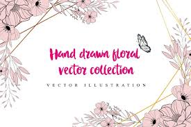 The #1 source for graphic assets. Hand Drawn Floral Vector Collection Free Design Resources