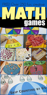 Each worksheet is in the form of a multiple choice questions test with an answer key attached on the second page. 250 Free Printable Math Games And Activities