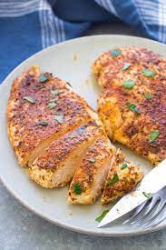 4 turn the oven to 350f and reposition the rack in the middle of the oven. Baked Chicken Breast Recipe Juicy Flavorful