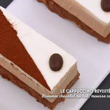 Mon Cappuccino Au Brownie Recette Le Meilleur Patissier Recette Patissiere Fondue Au Chocolat