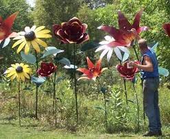 Moore S Metalart Metal Garden Art Metal Tree Wall Art Metal Flowers