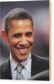 Barack Obama Iv Wood Print by Rafa Rivas