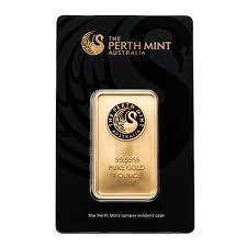 Perth Mint Gold Bar 1 Oz 9999