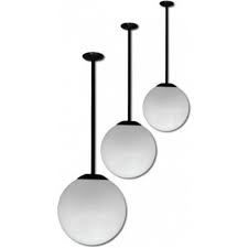Dabmar Lighting D7500 18 Led16 B 13 X 18 In 16w 120v Led Drop Down Globe Ceiling Fixture Black Walmart Com Walmart Com
