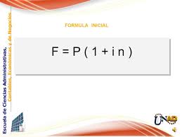 Resultado de imagen para f= p( 1+i)