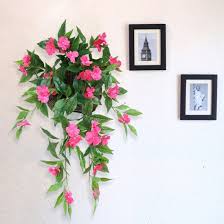 Maybe you would like to learn more about one of these? China 70cm Plastic Impatiens Flower Wall Hanging Artificail Flower For Home Hotel Decoration China Wall Hanging Artificial Flower And Plastic Flower Price
