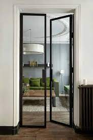 Interior glass doors will include wall mount hinges and solid metal door pulls. Interior French Door With Decorative Glass Glass Doors Interior French Doors Interior Door Glass Design