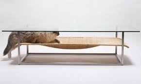 At least they'll know they. Coffee Table With Cat Hammock Designs Ideas On Dornob