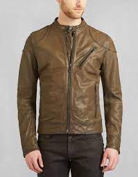 Maxford Blouson Jacket Jackets Blouson Brown Leather Jacket