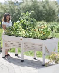 Grow Deep Rooted Plants Like Tomatoes In The Center Shallow Rooted Crops Like Salad Greens Along The Ed With Images Vertical Herb Garden Vintage Garden Decor Patio Garden