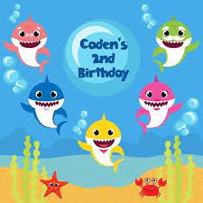 Home » free printables » shark party free printables! Baby Shark Background Editable Printable Pdf Shark Themed Birthday Party Shark Themed Party Shark Background