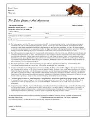 Puppy sales contract free download and preview download free printable template samples in pdf word and excel formats. Dog Agreement