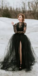 Beautiful Black And Blue Wedding Dresses 33 Beautiful Black Wedding Dresses That Will Strike Your Fancy Fancy Wedding Dresses Black Wedding Dresses Wedding Dress Guide