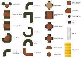 Simply bring your floor plan into photoshop, illustrator, or other software, add textures and drag in furniture, objects and vegetation to bring your floor plans to the next level. Restaurant Floor Plans Software Design Your Restaurant And Restaurant Flooring Restaurant Floor Plan Restaurant Furniture Layout