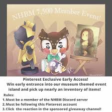 Nhbm Acnh Giveaway 6 Animal Crossing Geek Culture Discord