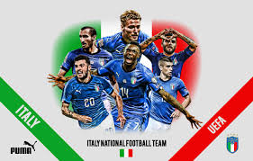 Find football wallpapers for your favourite player, team, stadium or. Wallpaper Wallpaper Sport Logo Italy Football Puma National Team Images For Desktop Section Sport Download
