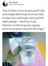Namun, gula biasa yang kita gunakan di rumah sebenarnya berbeda dari gula yang digunakan dalam minuman manis lainnya. Stressnya Minum Air Gula Ramai Ibu Muda Malas Mengandung Doktor Terangkan Fungsi Air Gula Pa Ma