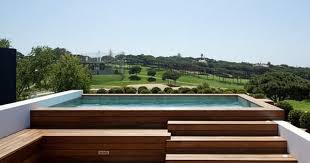 Casa Vale Do Lobo By Arqui Arquitectura Piscinas Elevadas Piscinas Pequenas Piscinas