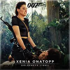 Rogue agent (voiced by jenya lano). Xenia Onatopp Famke Janssen A The Goldeneye Dossier Facebook